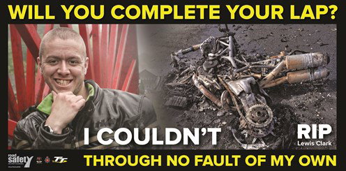 Isle of Man TT safety message
