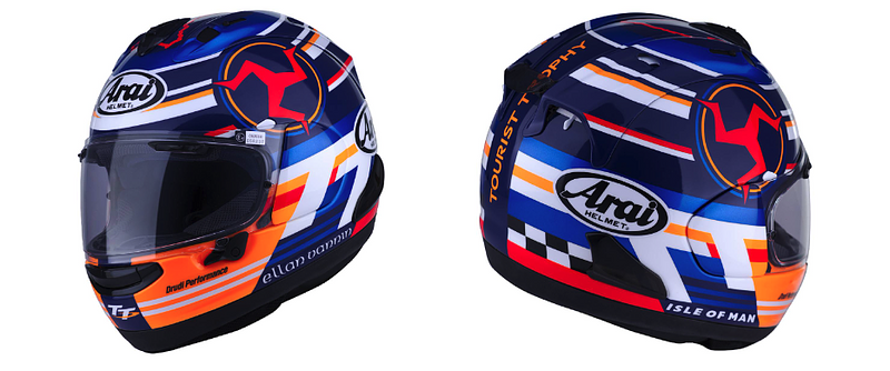 Arai Marks 15th Edition of IoM TT Special Edition Motorcycle Helmet |  Visordown